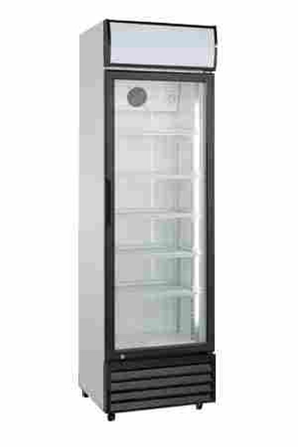 Getränkekühlschrank 1 Glastür | 338 Ltr | 575x606x1975mm Getränkekühlschrank 1 Glastür | 338 Ltr | 575x606x1975mm